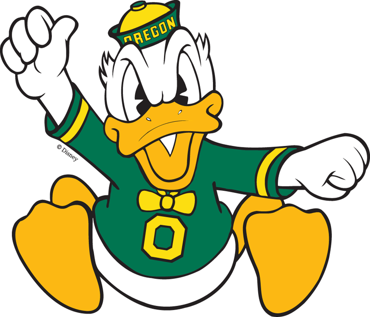 Oregon Ducks 1999-Pres Alternate Logo diy DTF decal sticker